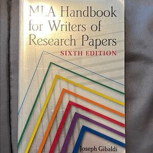 MLA Handbook for Writers of Research Papers Sixth Edition